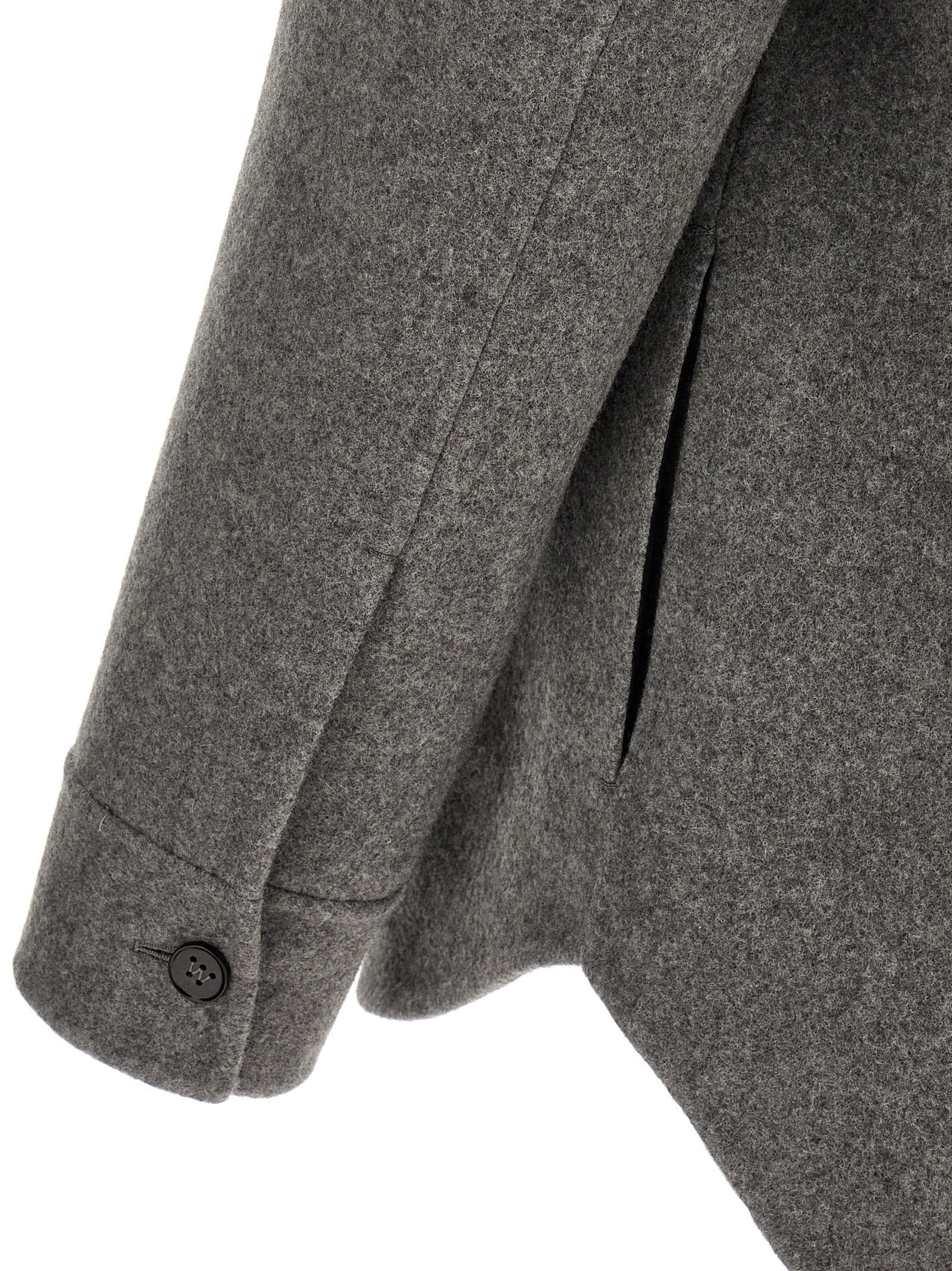 Jil Sander Men Wool Overshirt - 4