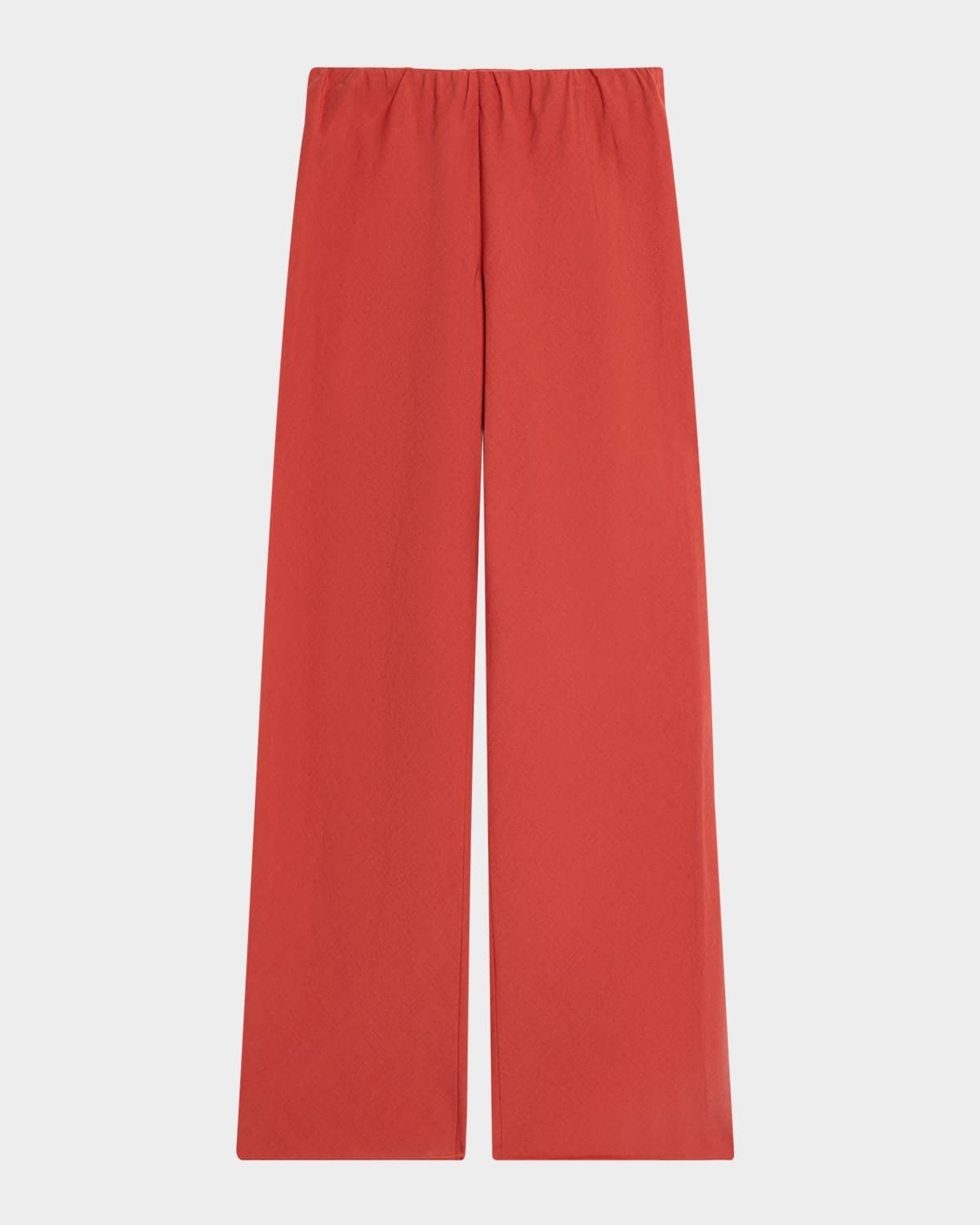 High-Waist Cotton Bias Pants - 1