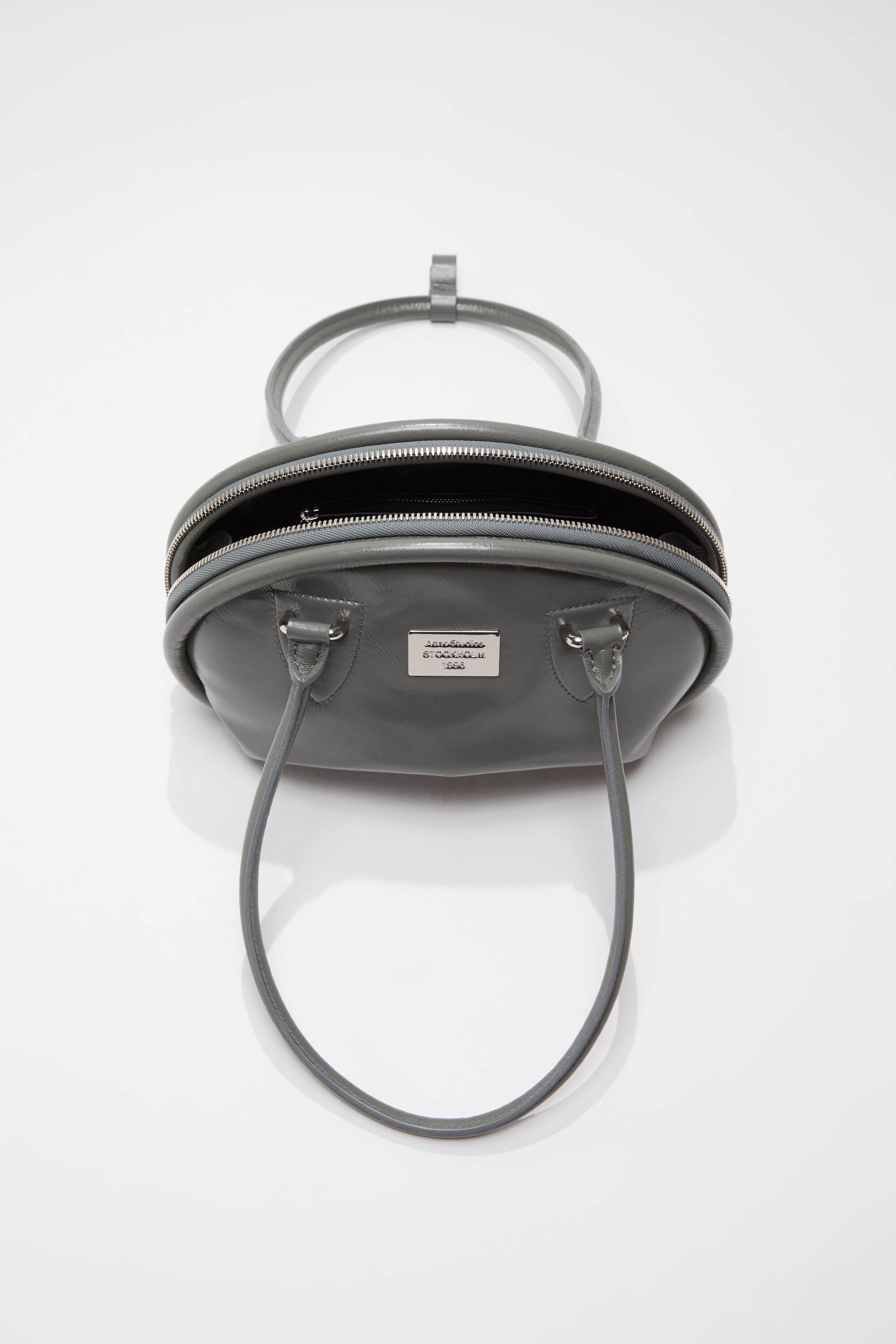 Bowlina mini shoulder bag - Charcoal Grey - 3