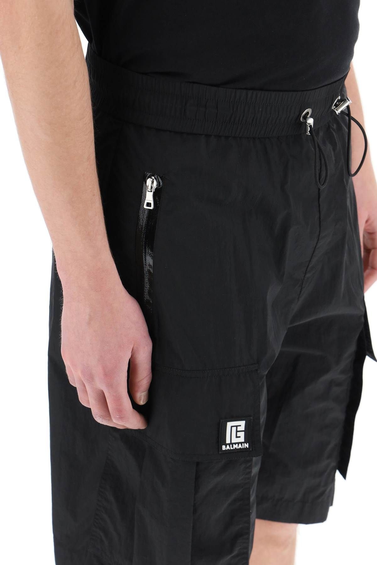 NYLON CARGO SHORTS - 5