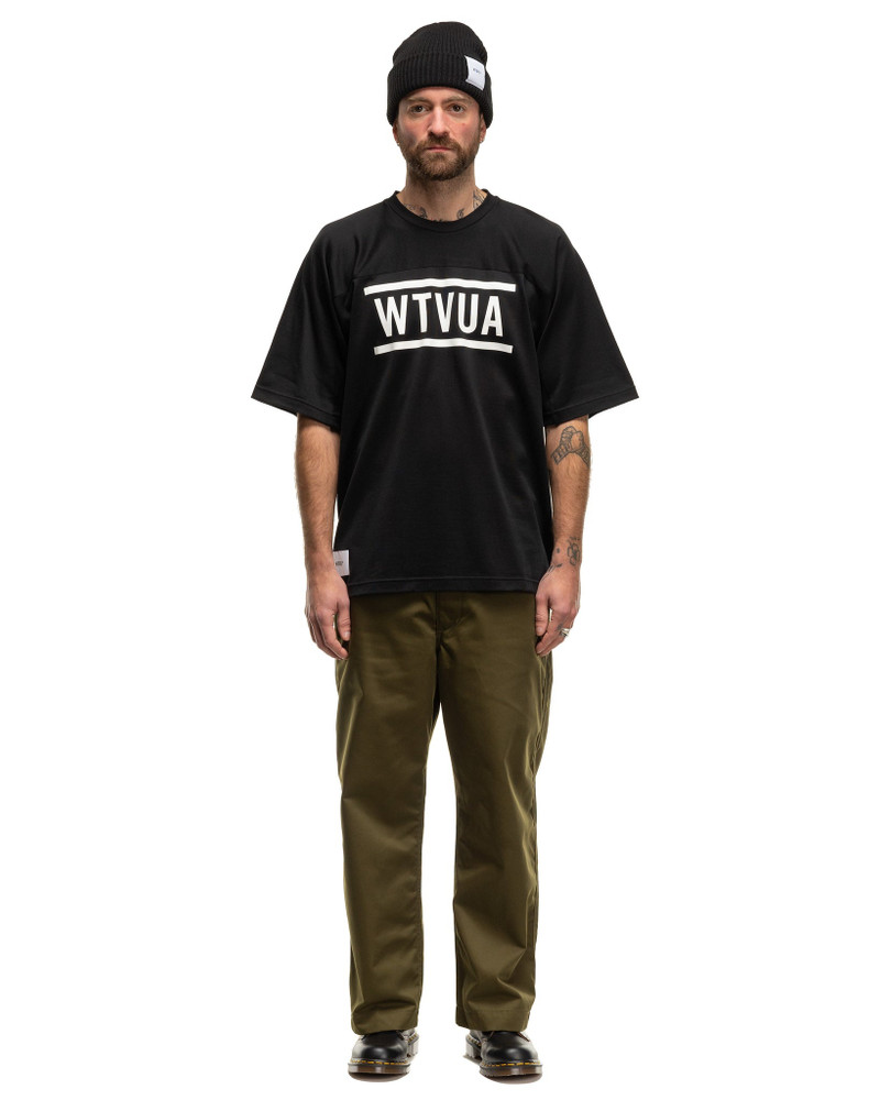 WTAPS QB / SS RACO. Brackets T-Shirt BLACK outlook