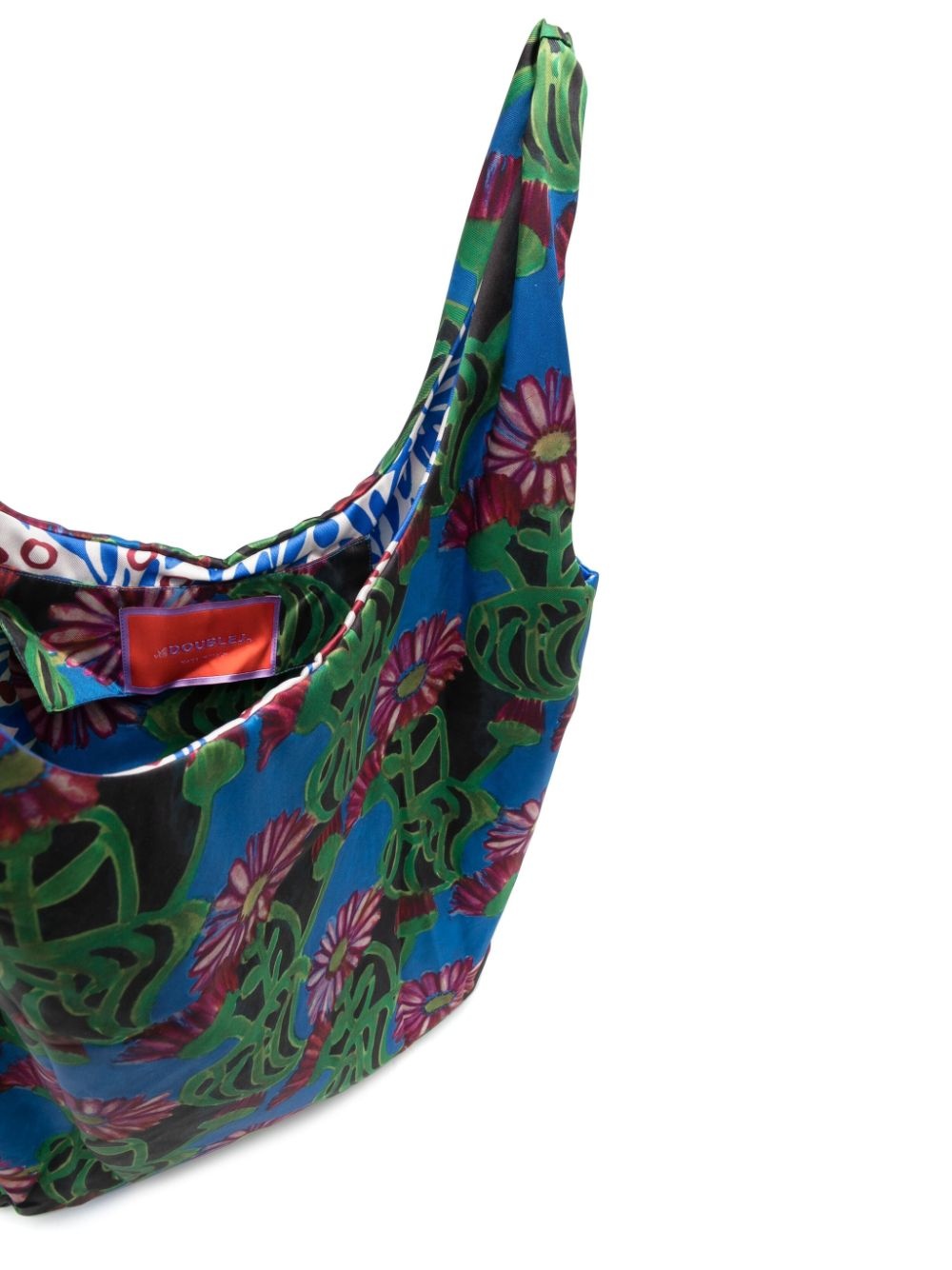 Gerber floral-print shopping bag - 5