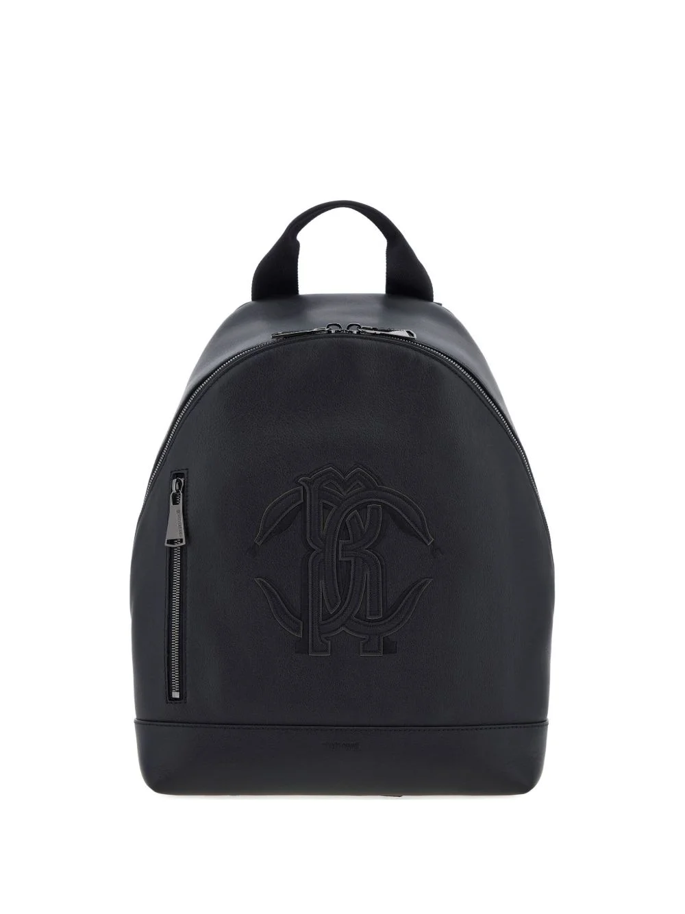 logo zip backpack - 1
