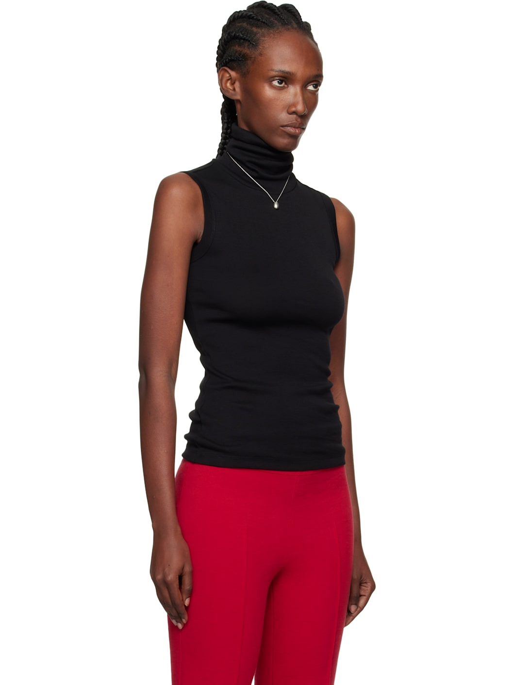 Black Dinah Tank Top - 2