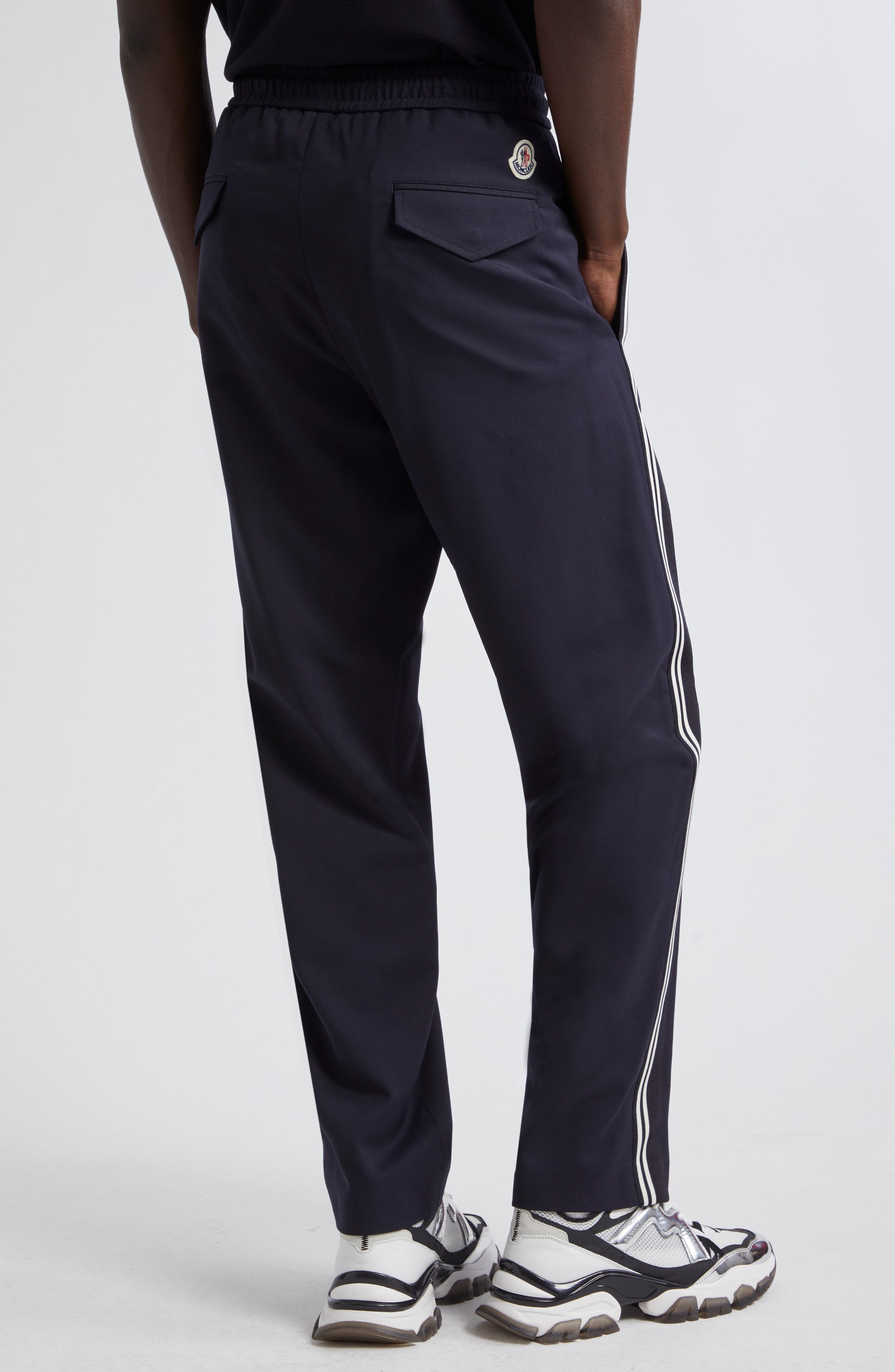 Stretch Gabardine Track Pants - 3