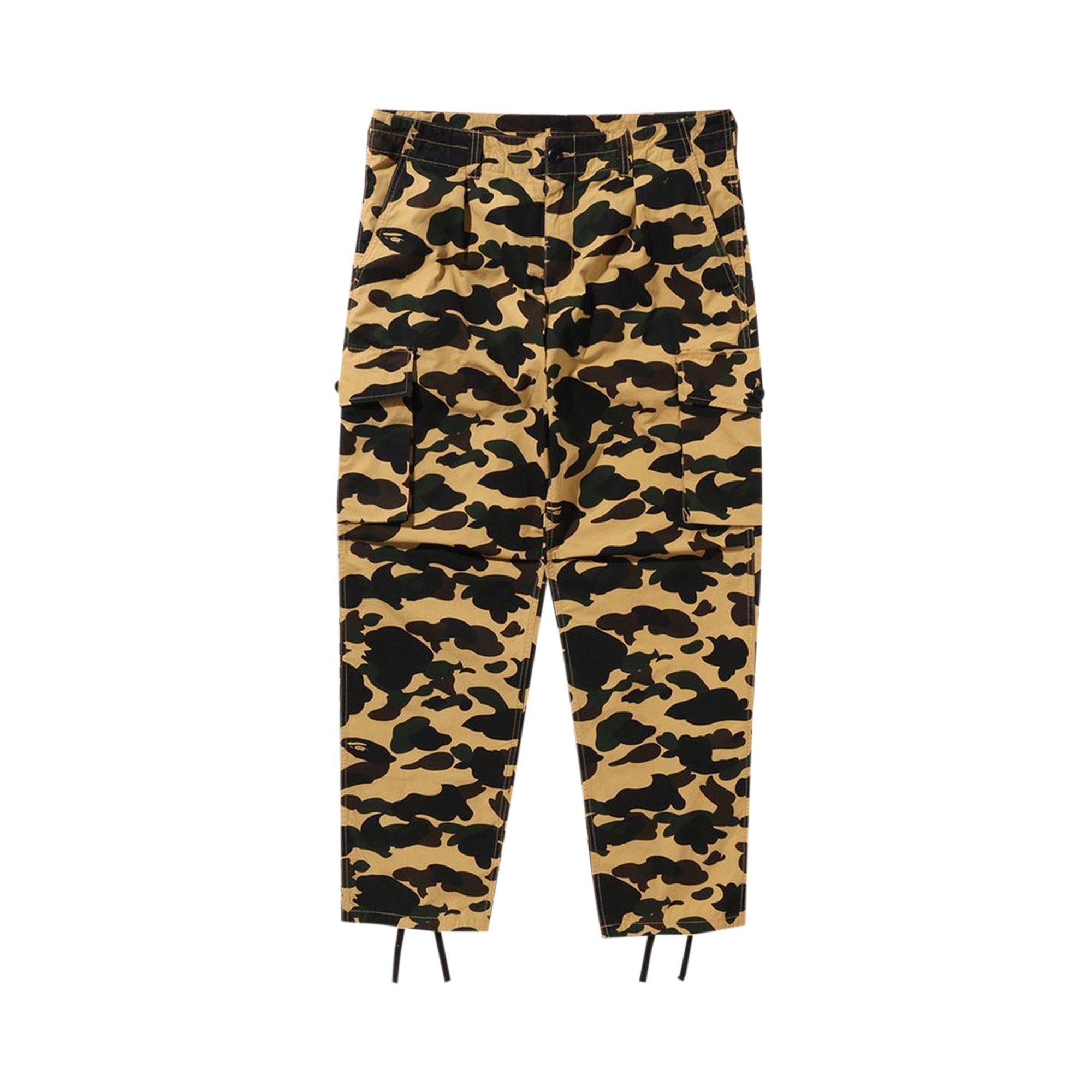 BAPE 1st Camo 6 Pocket Pants 'Yellow' - 1