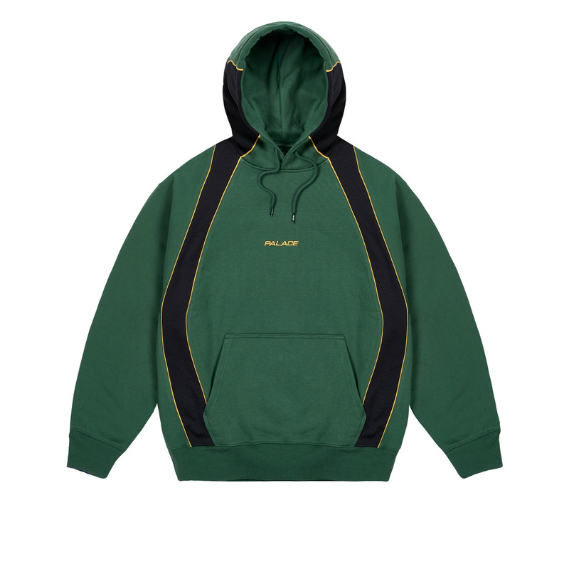 P-LINE HOOD RACEY GREEN 1