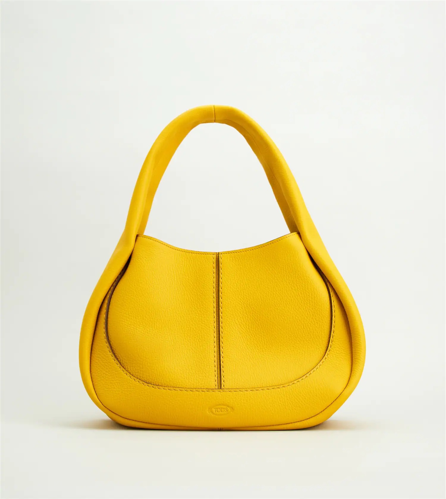 TOD'S SHIRT HOBO BAG SMALL - YELLOW - 1