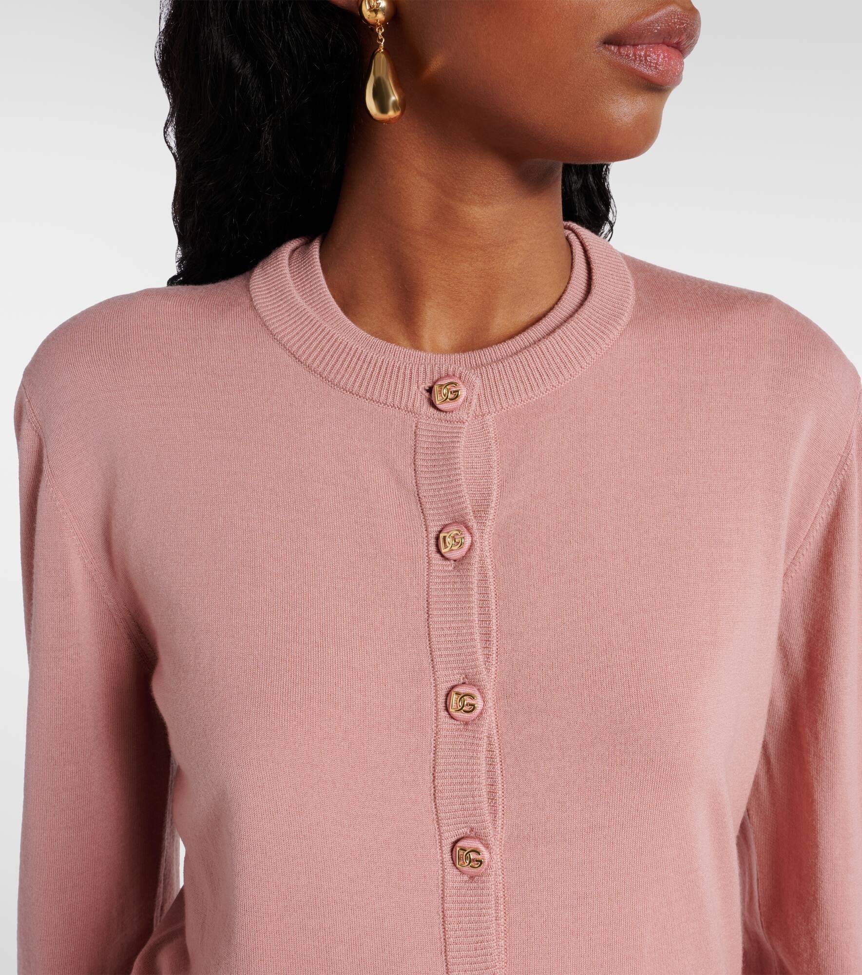 Virgin wool cardigan - 4