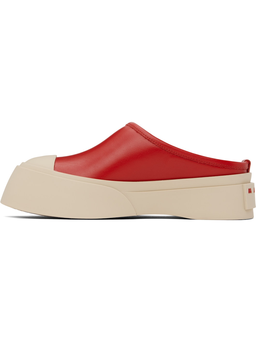 Red Pablo Sabot Slip-on Loafers - 3