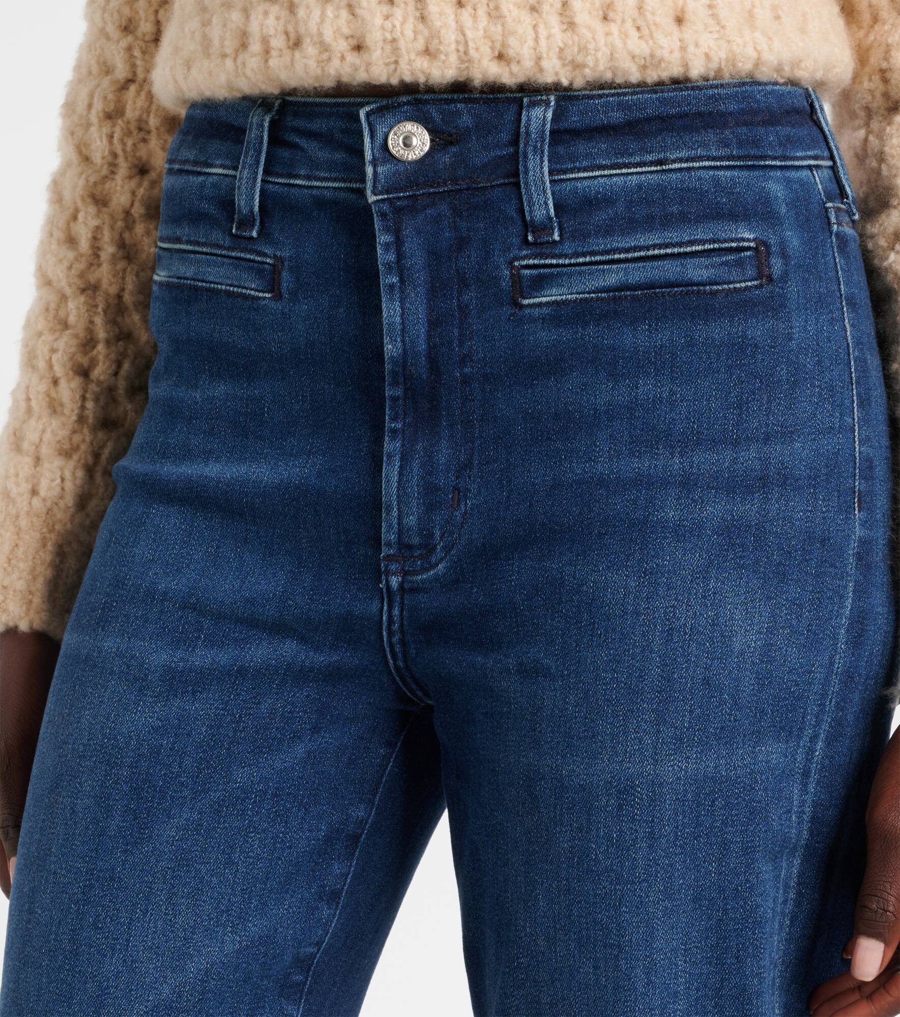 Lilah high-rise flared jeans - 4