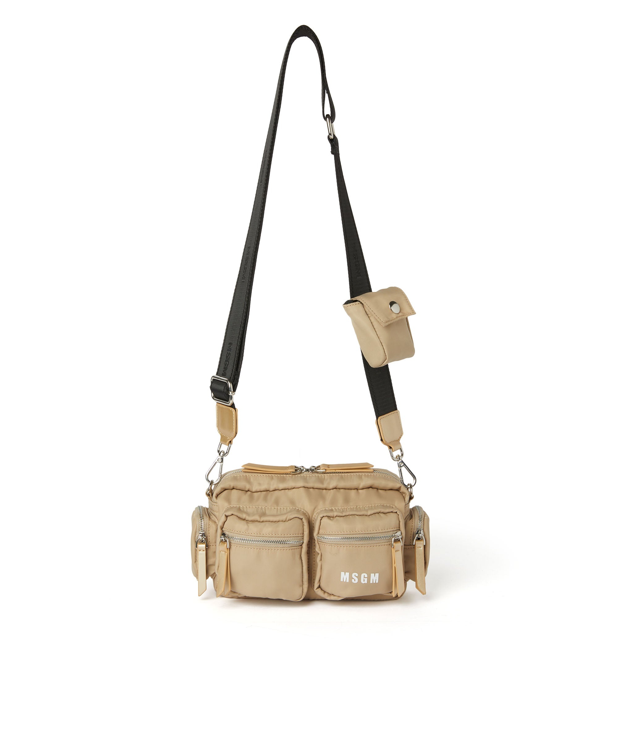 Multi-pocket nylon camera bag - 1