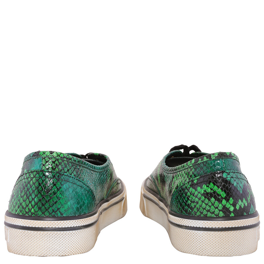 Bally - Bally Lyder Snakeskin-Effect Low-Top Sneakers - 4