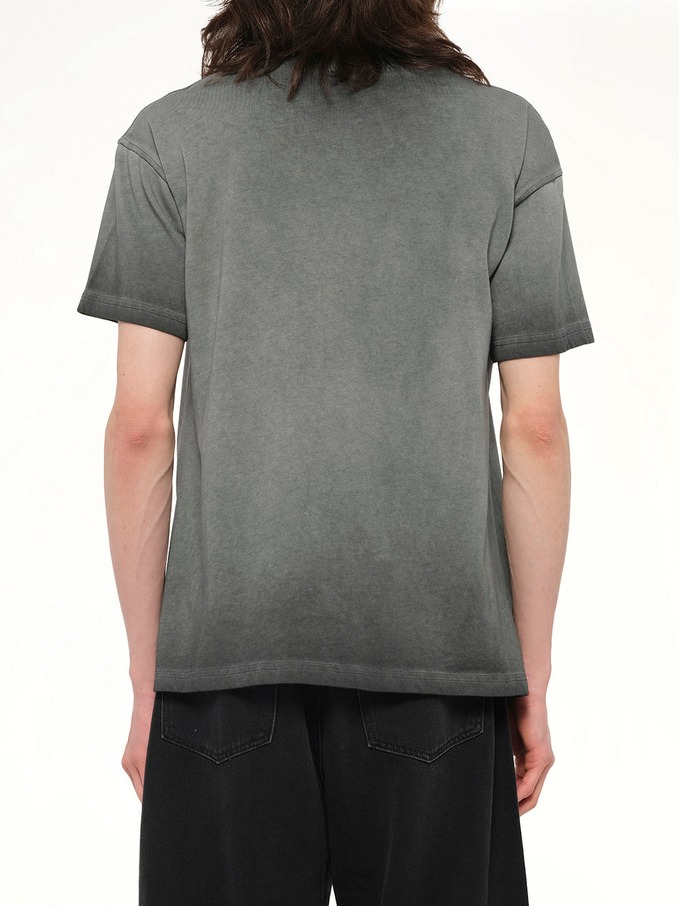 T-NORM-T9 T-Shirt in Washed Grey - 5