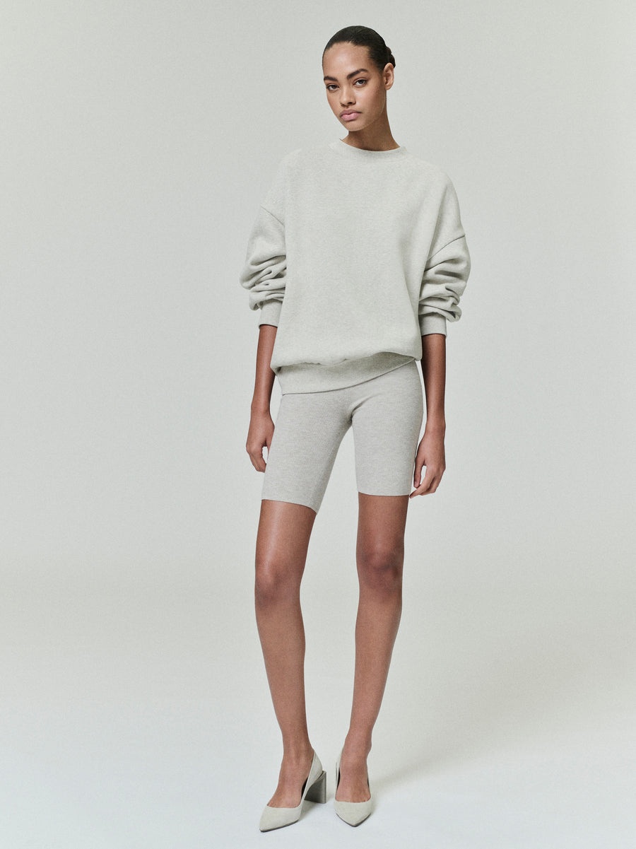 Womens Classic Fleece Crewneck - 3