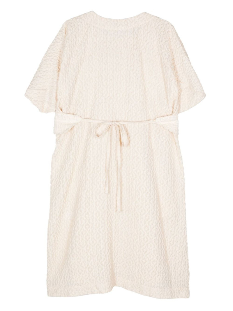 HENRIK VIBSKOV Resume textured-finish midi dress outlook
