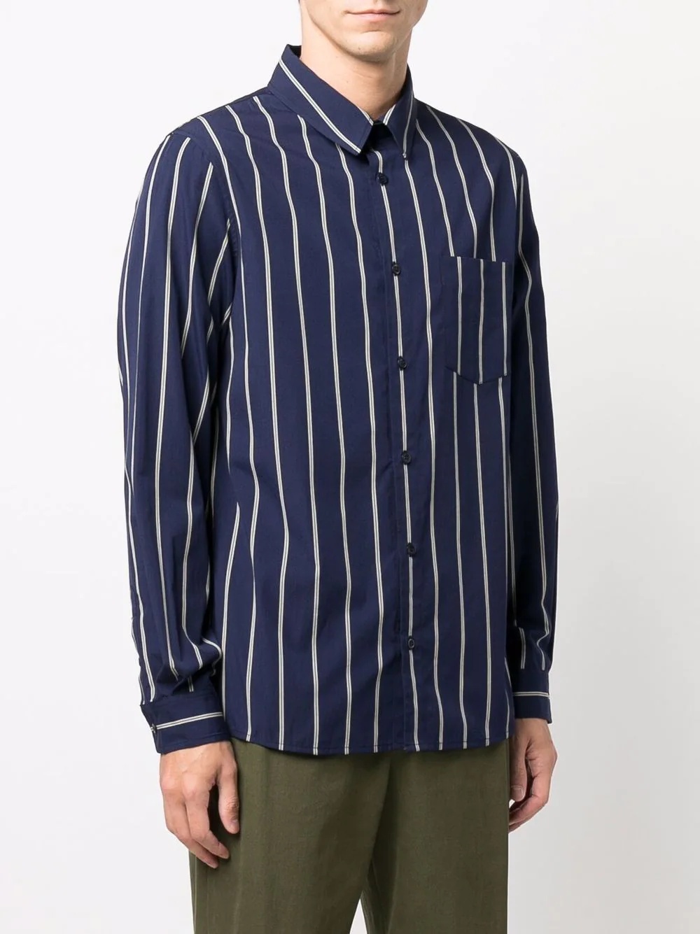 striped cotton shirt - 3