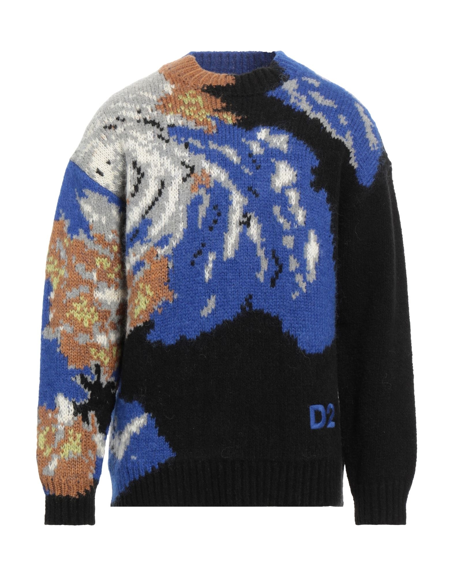 Blue Men's Sweater - 1