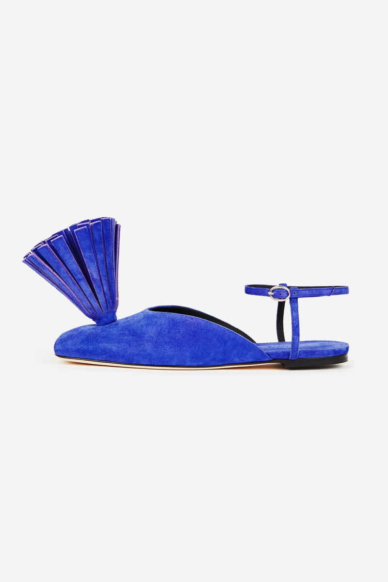 VIVIAN FLAT WITH PALM VIOLET 1