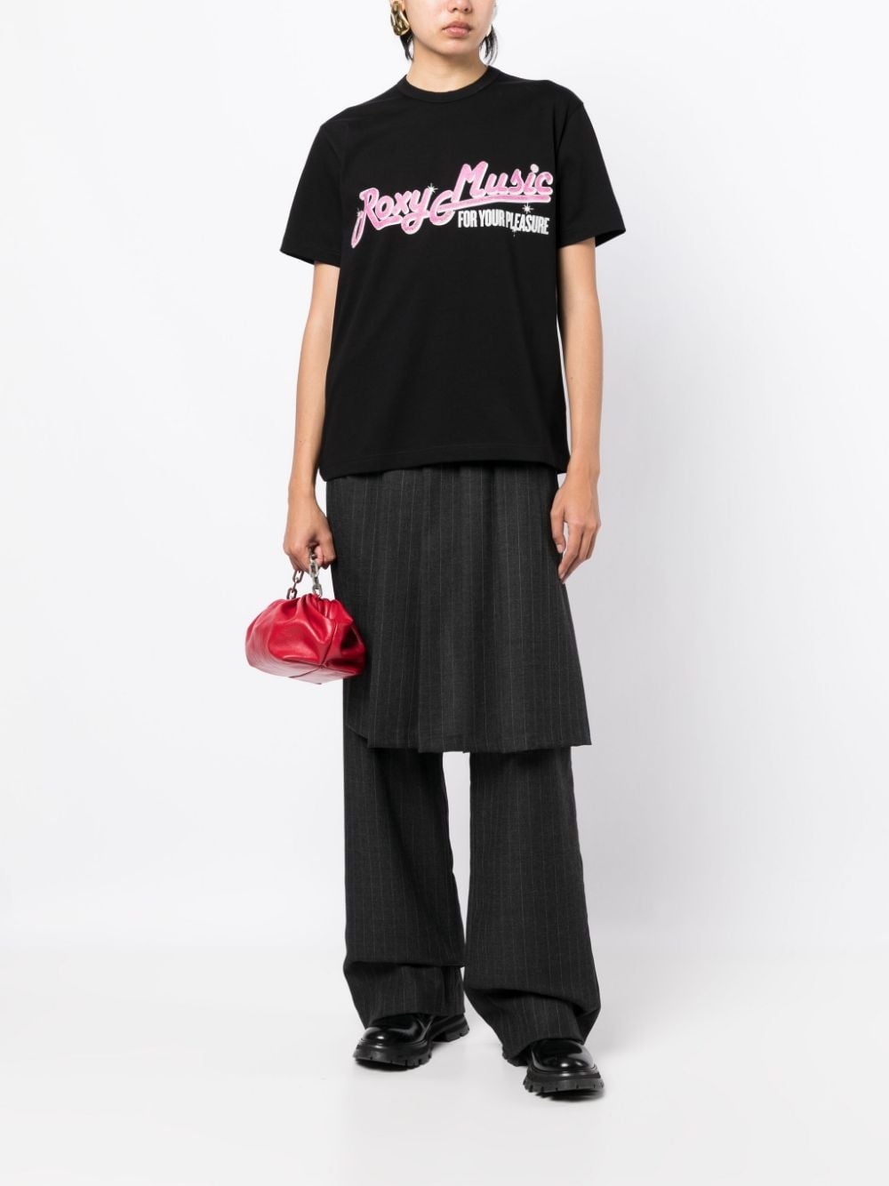 slogan-print cotton T-shirt - 2