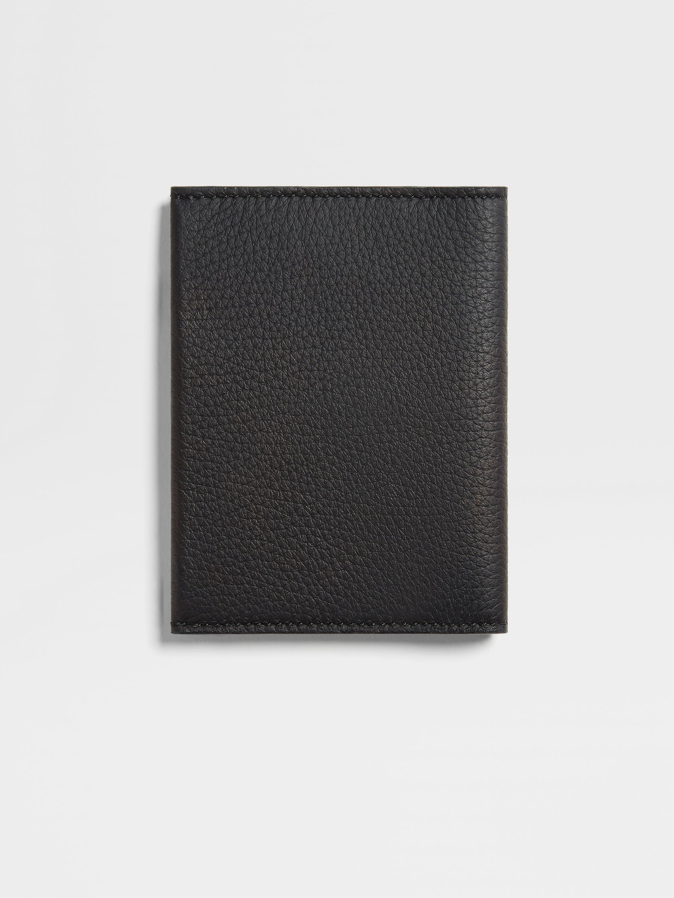 BLACK DEERSKIN PASSPORT CASE - 3