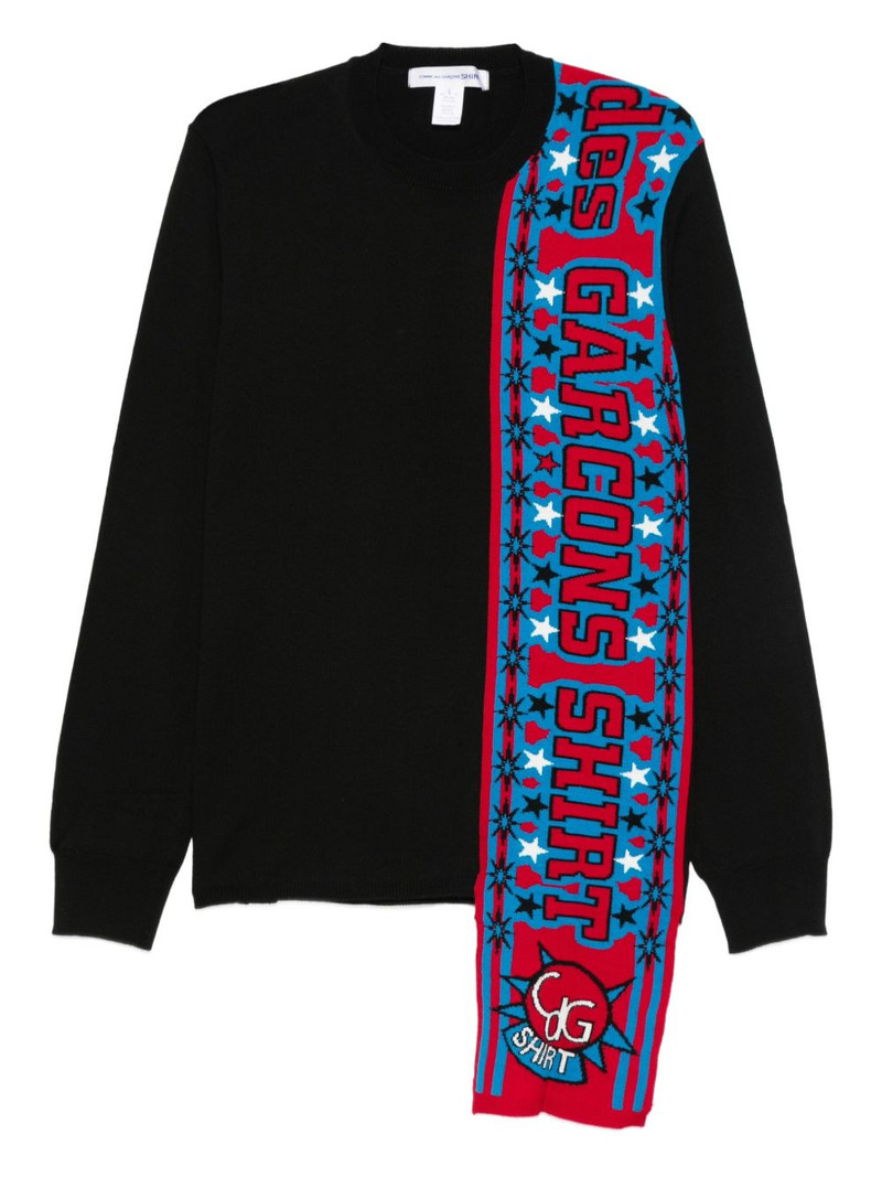 Soccer Scarf sweater 1
