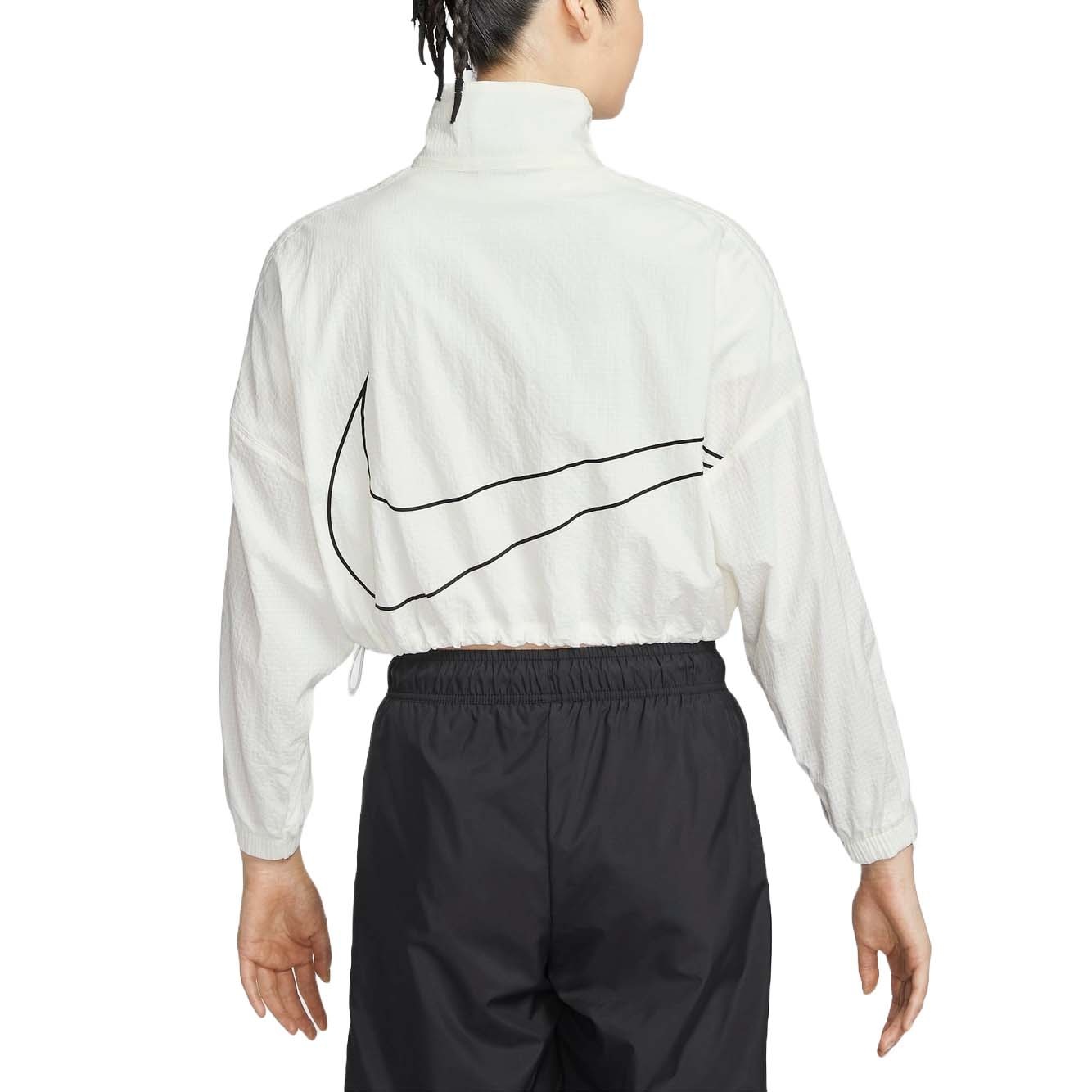 (WMNS) Nike Sportswear Woven Jacket Asia Sizing 'Sail' HM4629-133 - 2
