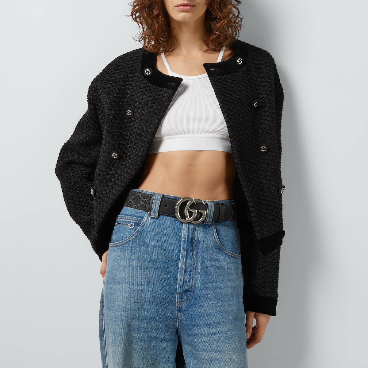 GG Marmont wide belt - 3