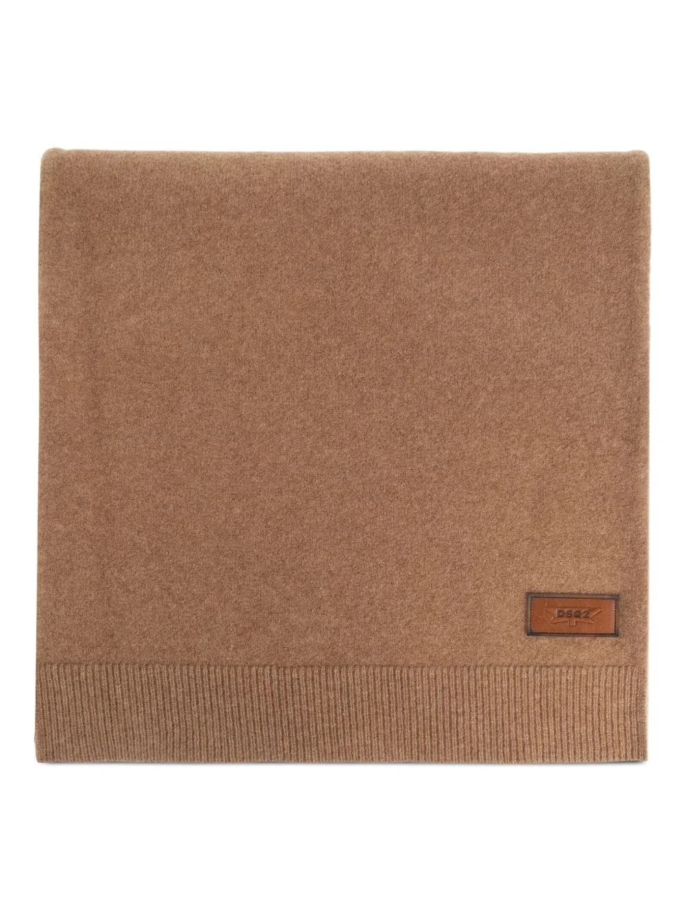 logo-appliqué scarf - 1