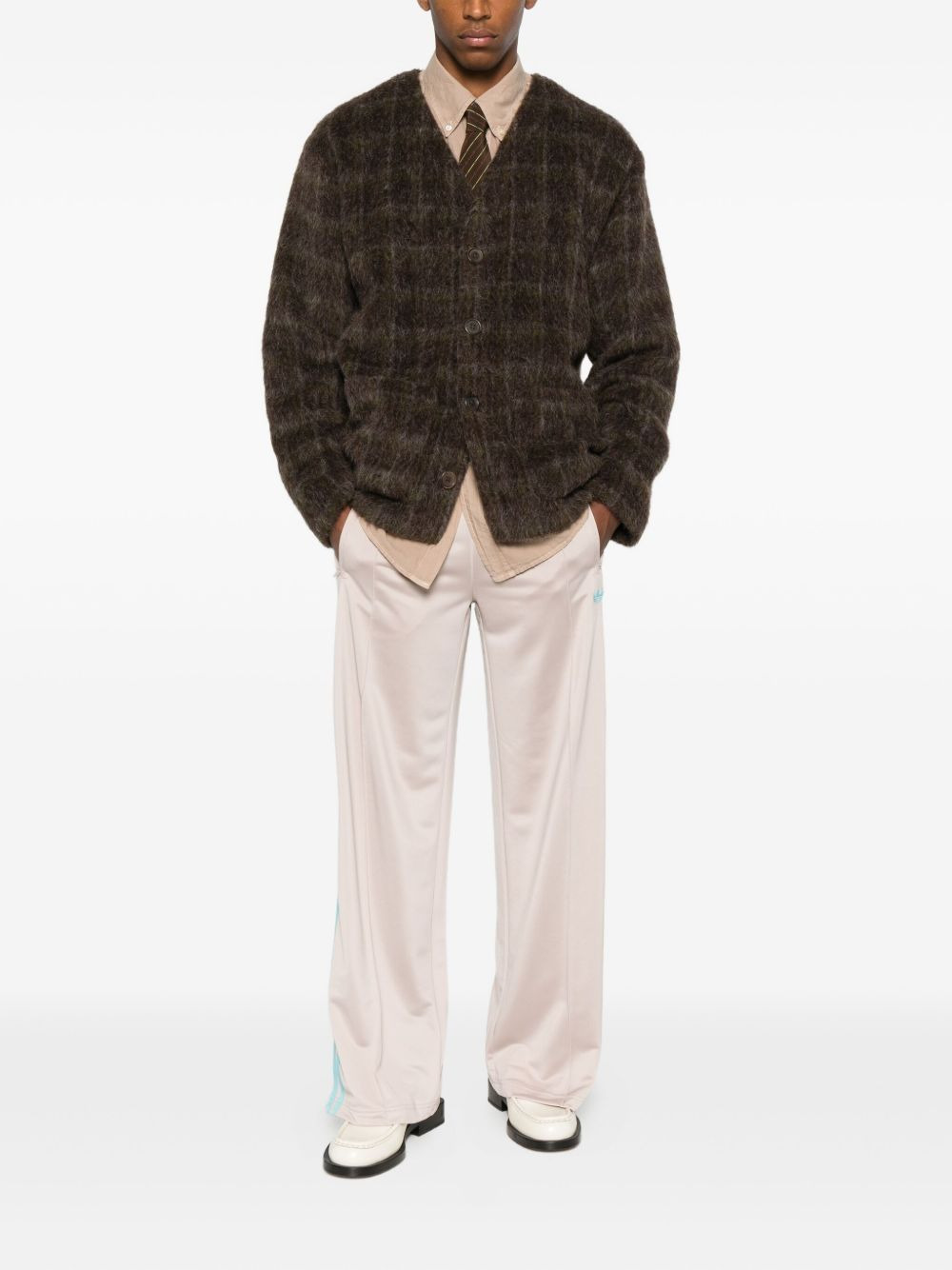 side-stripe trousers - 2
