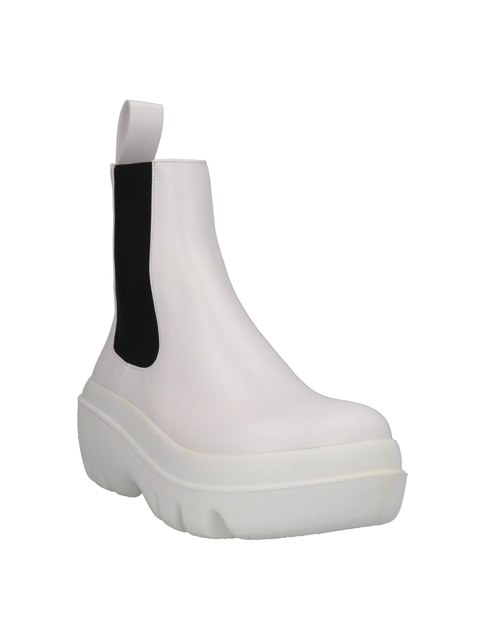 White Women's Ankle Boot - 2