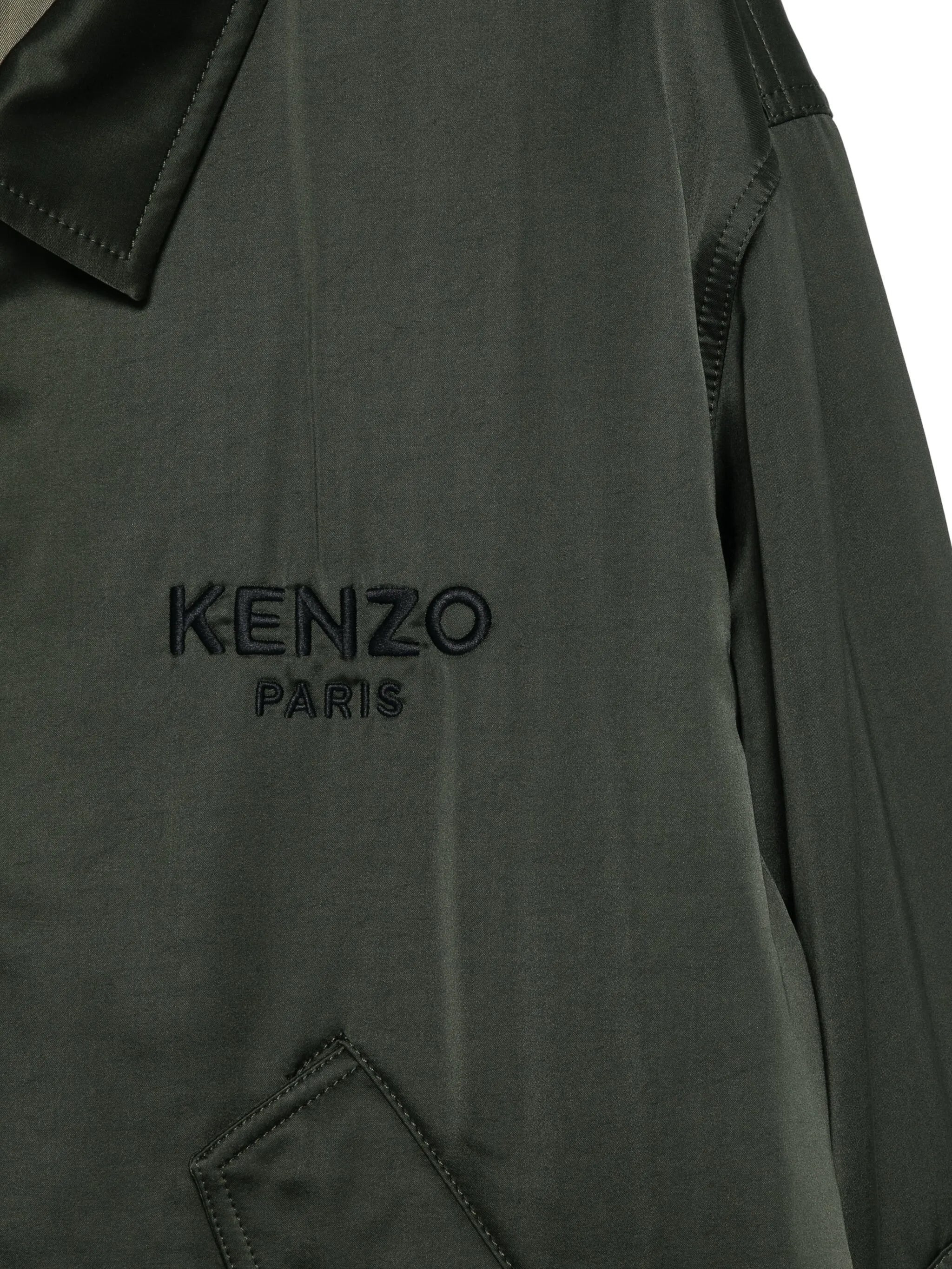 Kenzo Logo-embroidered Flap-pocket Jacket - 3