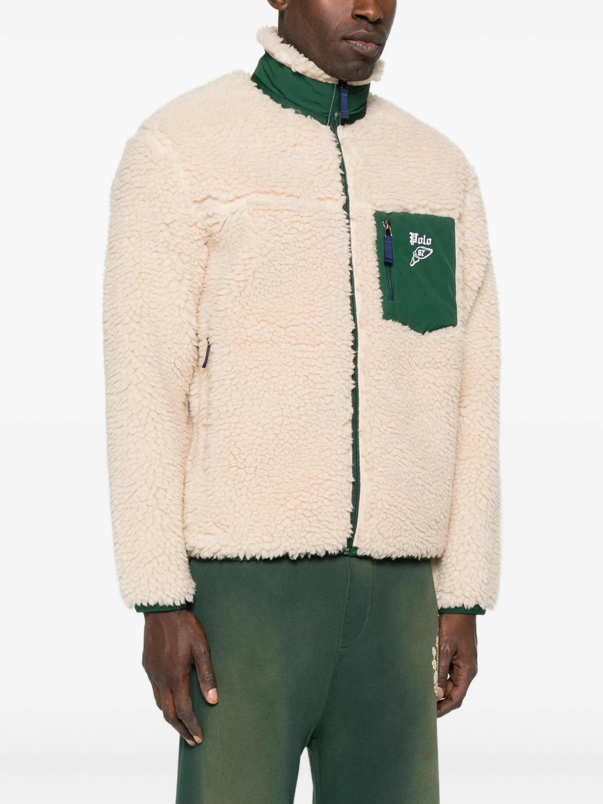 Ralph Lauren Fleece-pocket Zip-up Jacket - 5