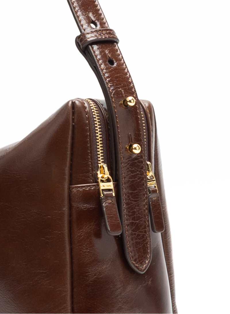 Trousse Large Vintage Leather Mocha 3