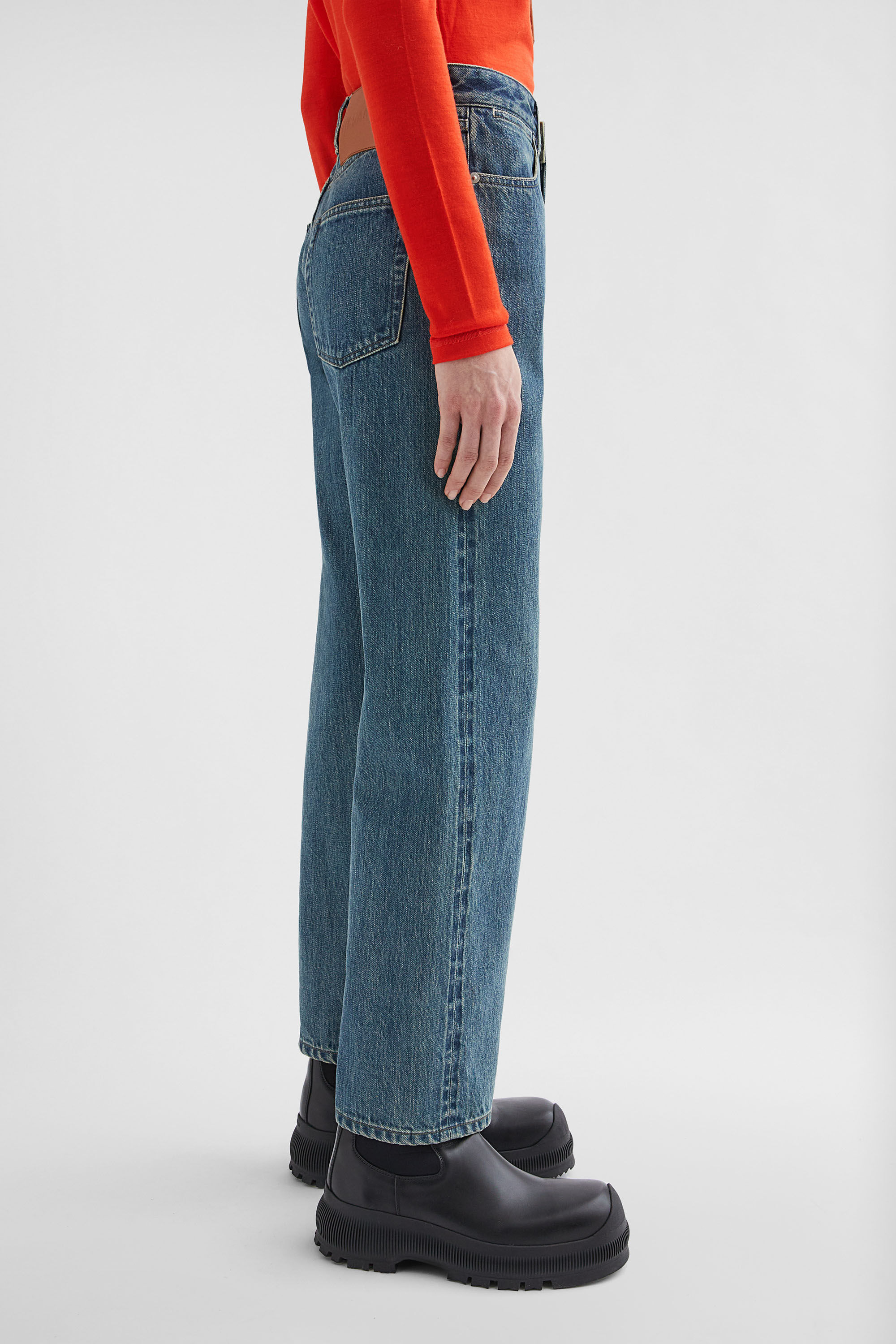 Slim Denim Trousers - 3