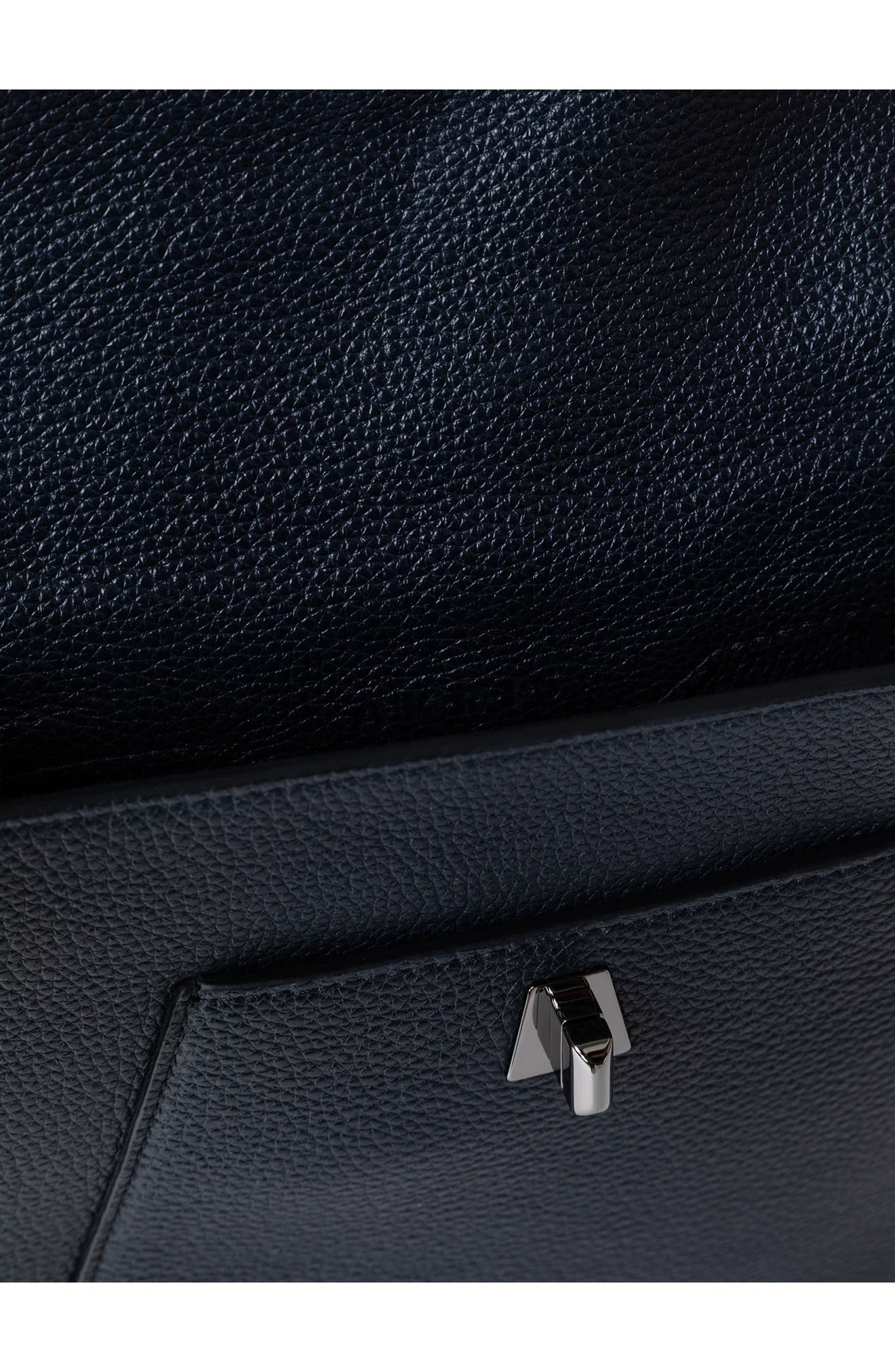 Akris Small Anouk Leather Crossbody Bag in 078 Denim at Nordstrom - 7