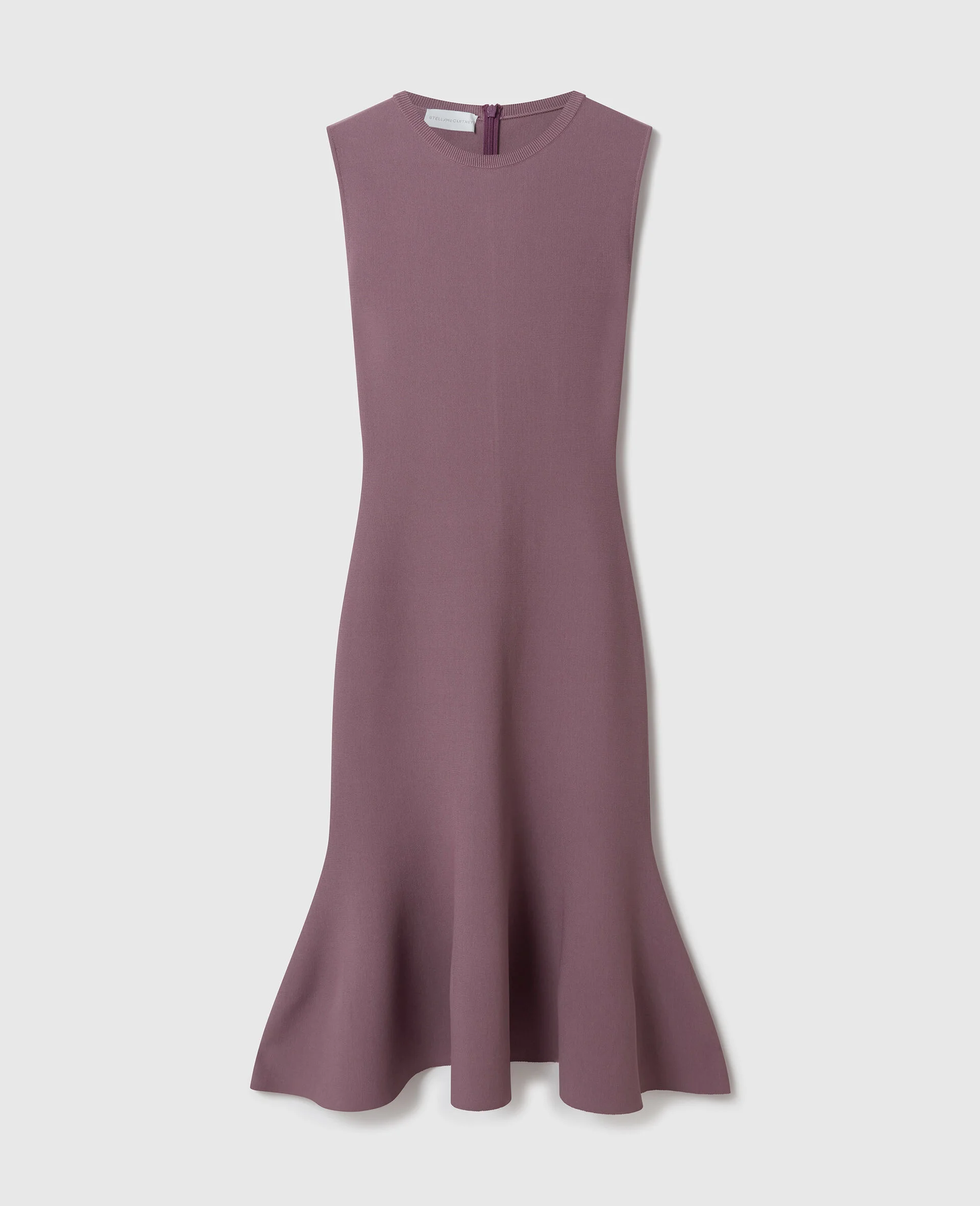 Compact Knit Peplum Dress - 1