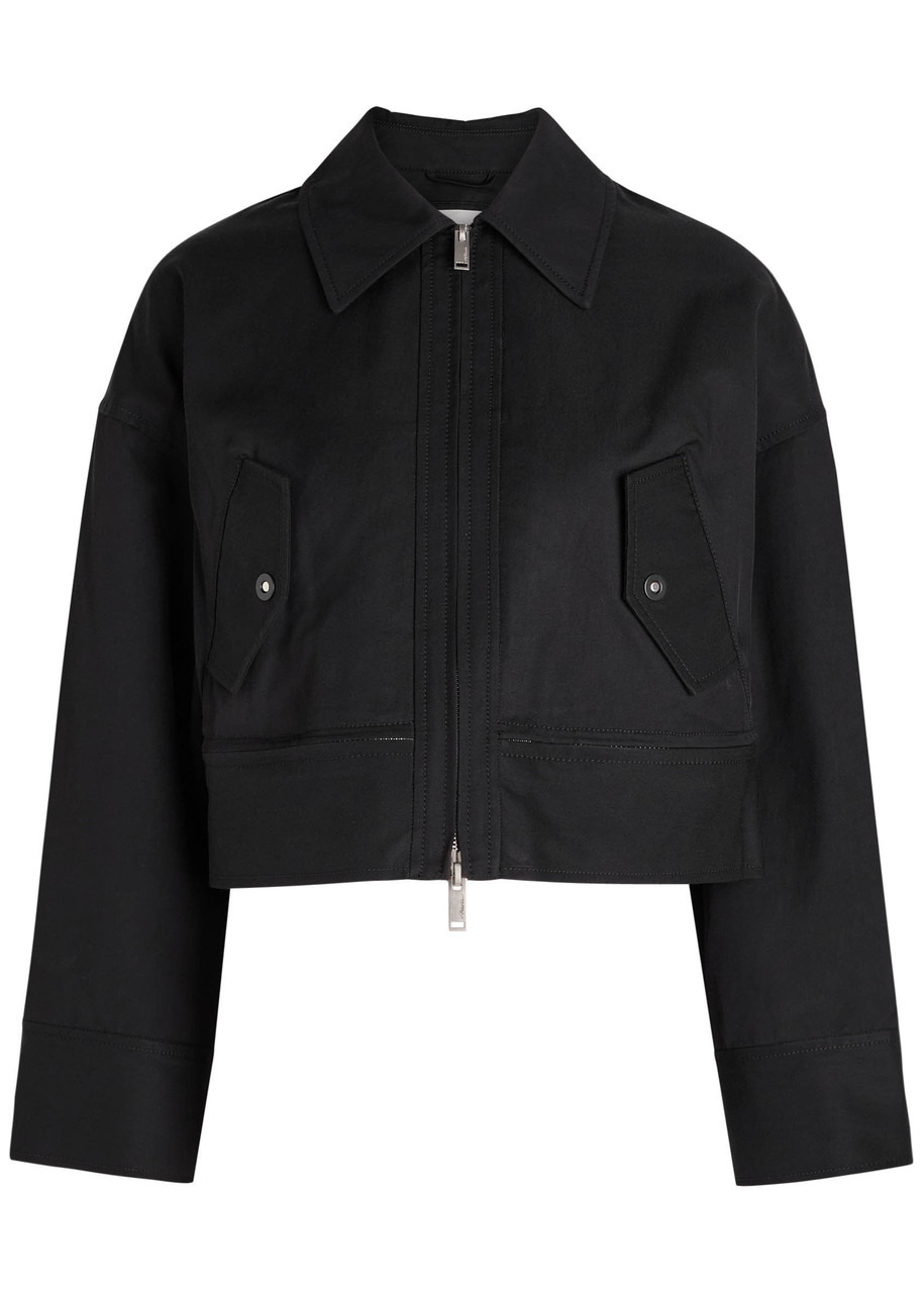 3.1 Phillip Lim Cropped Cotton-blend Jacket - 1