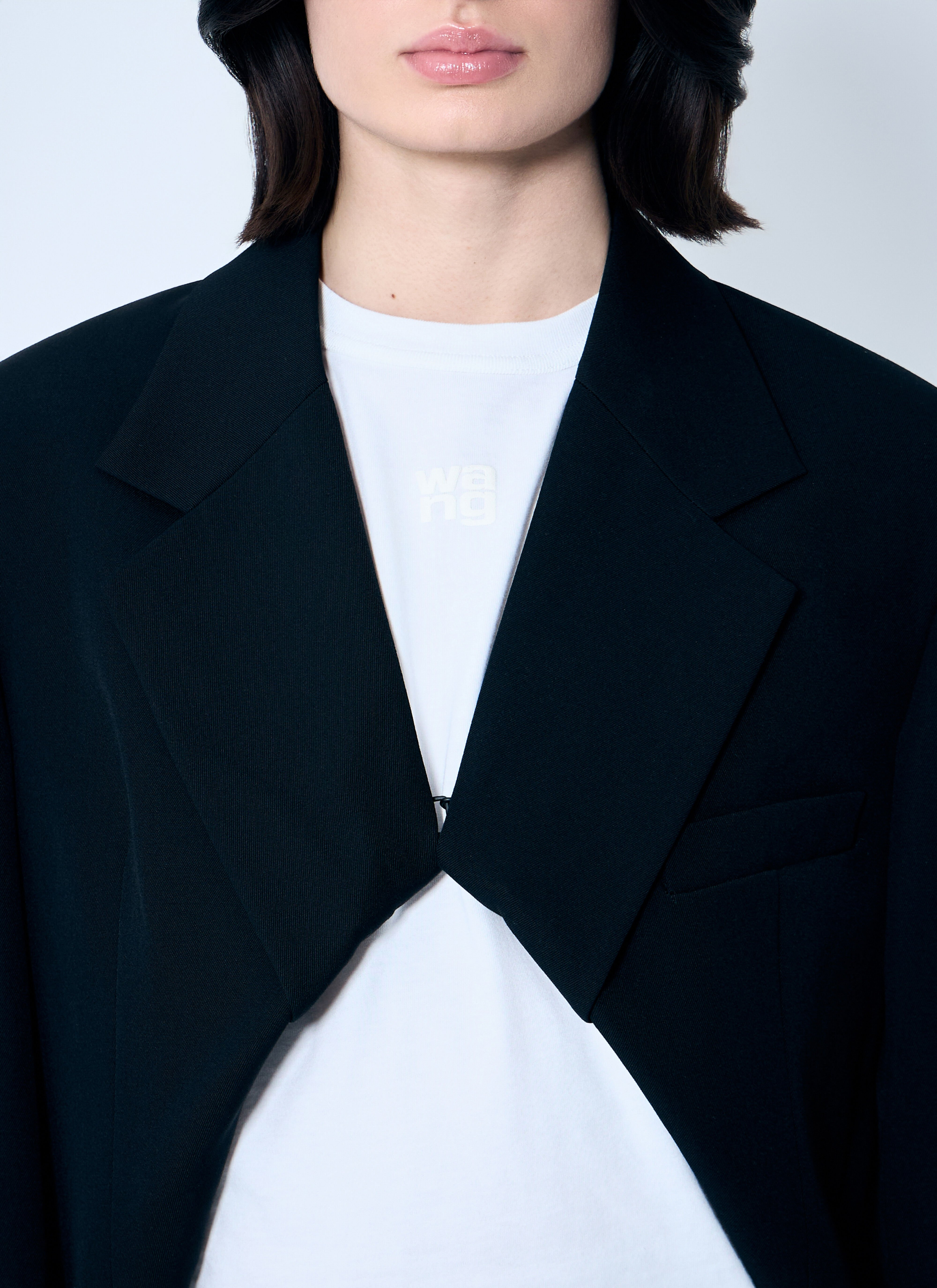 Pull-Back Cut-Out Blazer - 5