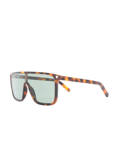 SAINT LAURENT SL364 navigator-frame sunglasses outlook