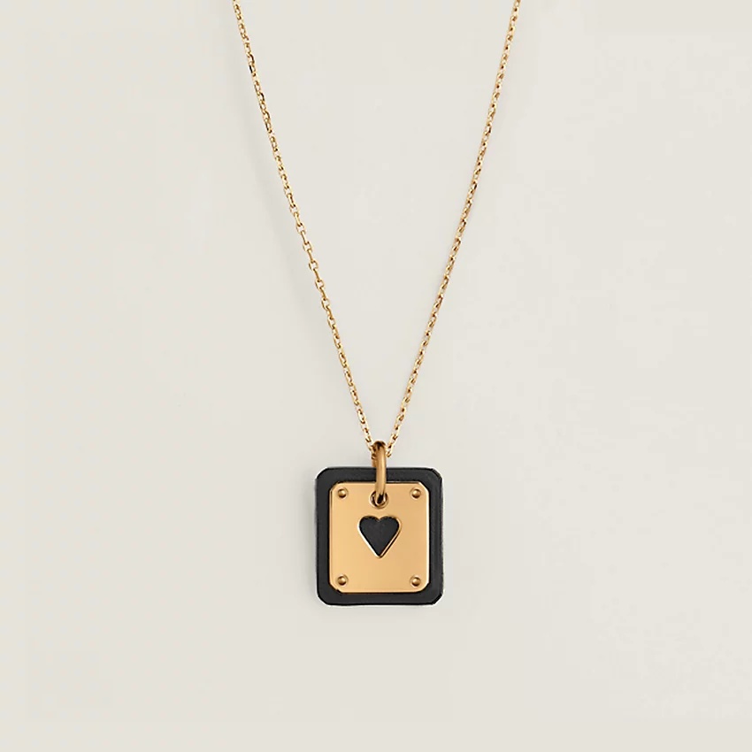 As de Coeur pendant, small model - 1