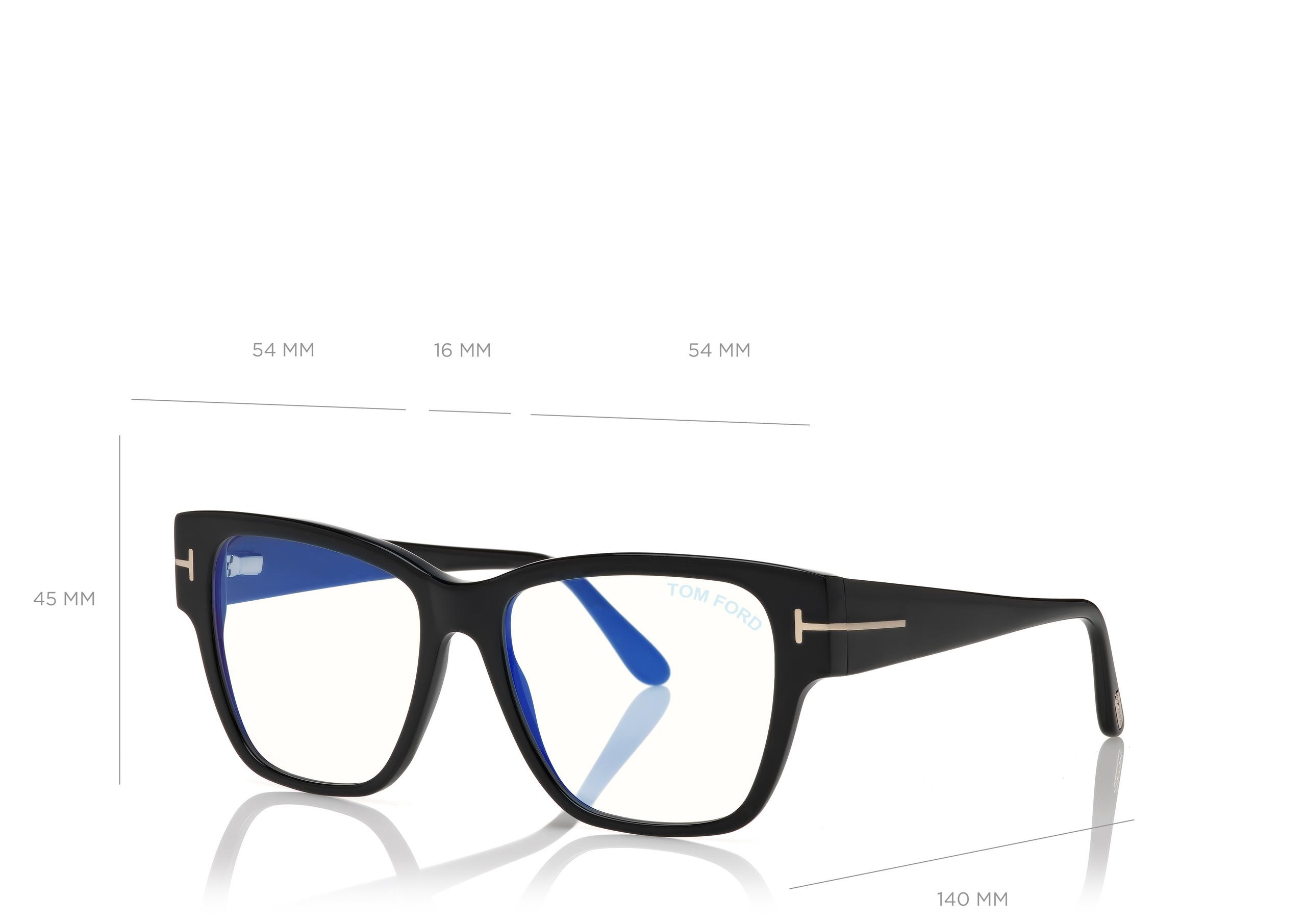 BLUE BLOCK SQUARE SHAPE OPTICALS - 4