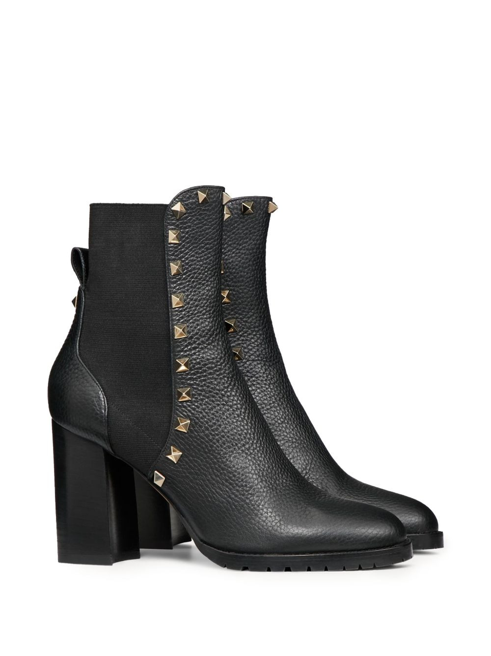 Rockstud ankle boots - 2