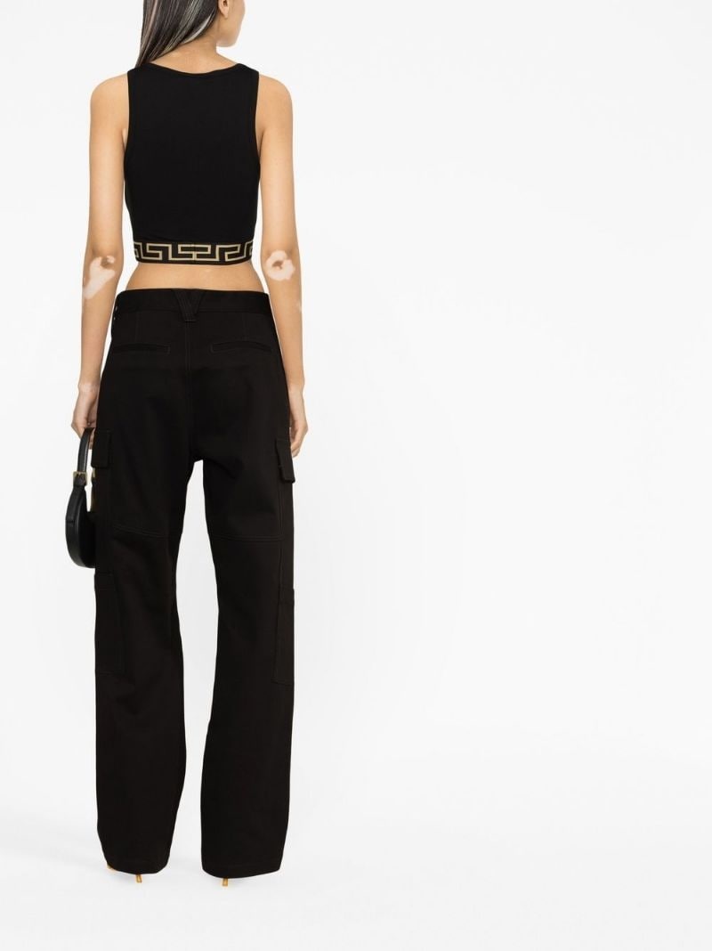 Greca Border crop top - 4