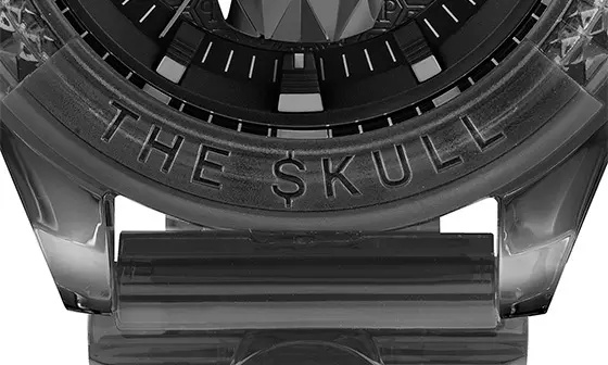 The Skull Plastic Strap Watch, 44mm - 6