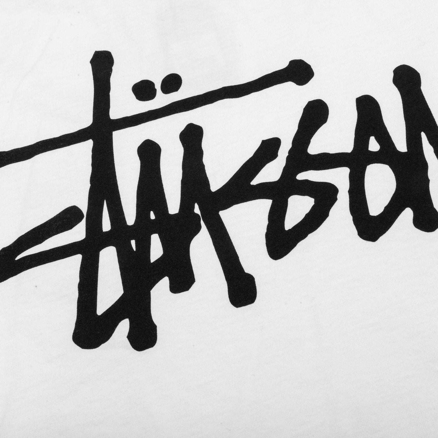 BASIC STUSSY PIG. DYED L/S TEE - NATURAL - 3