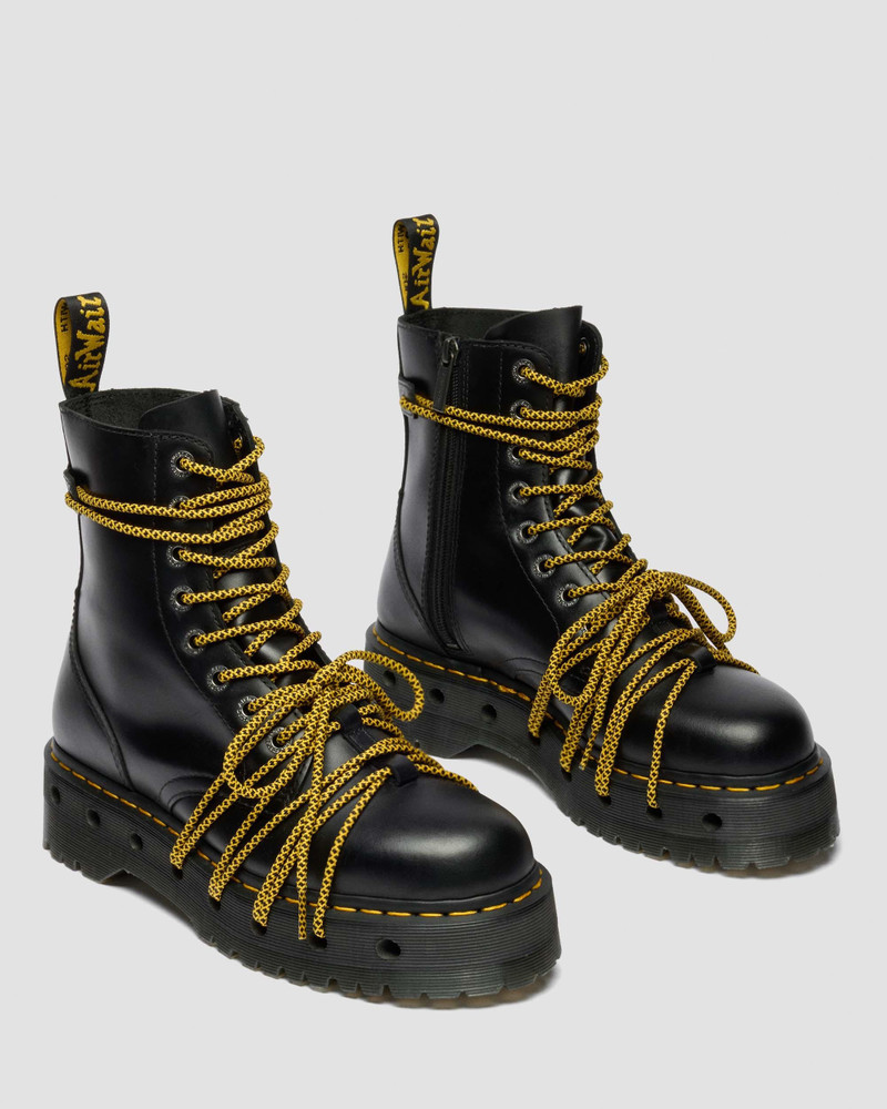JADON XL Leather Platform Boots 8