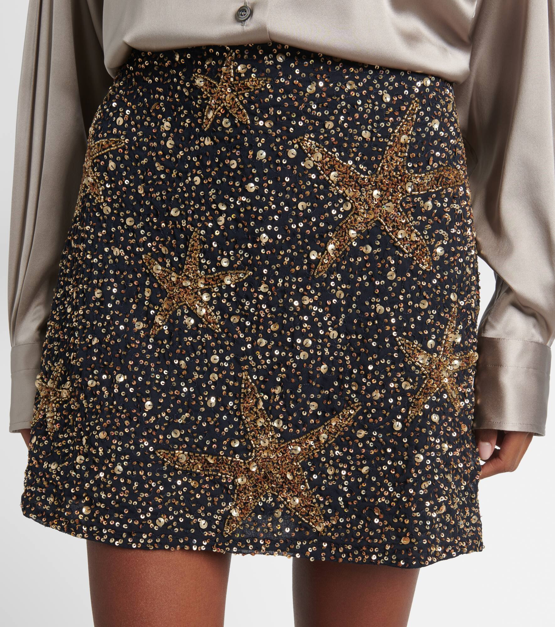 Minna sequined miniskirt - 4