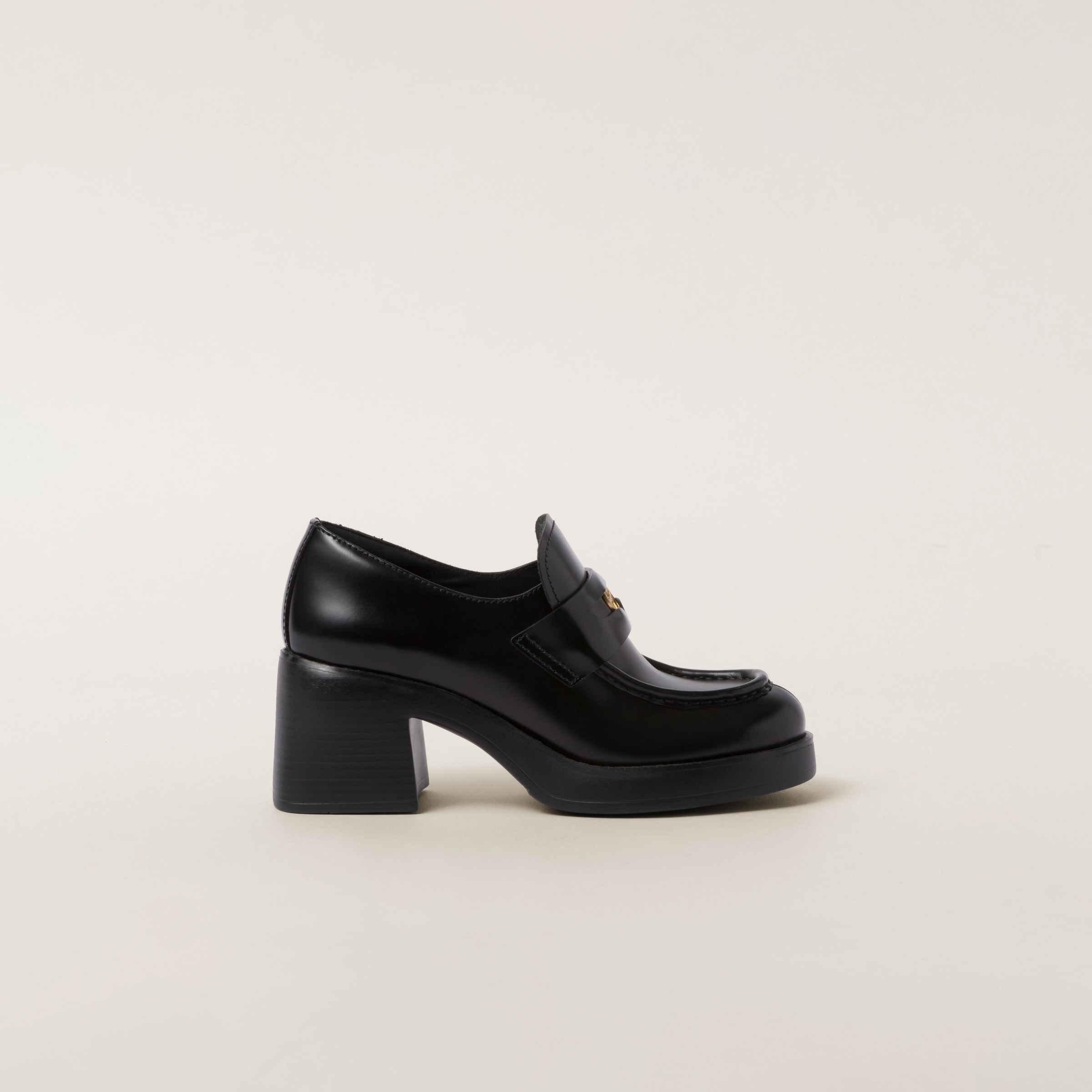 Leather penny loafers - 2