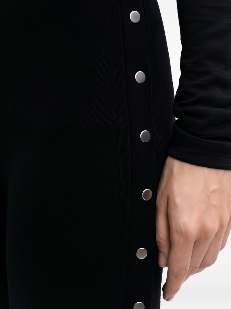 button-detailed trousers 5